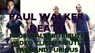 Paul Walker Death Tribute MUST WATCH  Best Of Paul Walker Fast and Furious Moments [upl. by Kass]