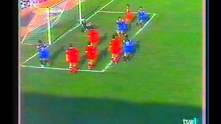 1993 September 22 Albania 1Spain 5 World Cup Qualifieravi [upl. by Danczyk]