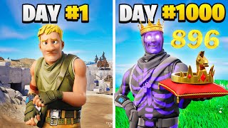 I Played Fortnite for 1000 Days [upl. by Dnalsor192]