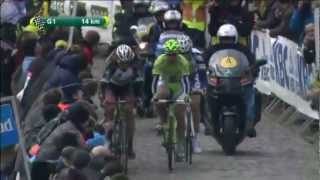 Fabian Cancellara attacks on Paterberg [upl. by Ancell881]