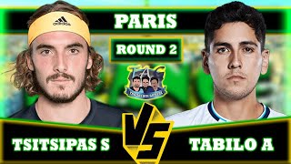 🔴LIVE Tsitsipas S vs Tabilo A • Paris Masters 2024  round2 Tsitsipas Tabilo tennis atp [upl. by Notnroht]