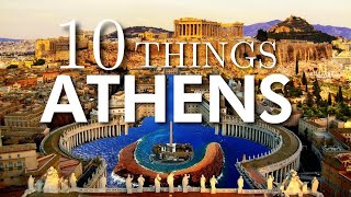 Top 10 Things To Do in Athens Greece [upl. by Tteraj]