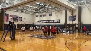 Sachem East at Smithtown West Boys Volleyball Highlights  9724 [upl. by Ahsikrats377]