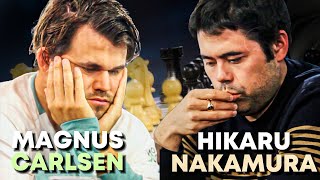 LA RIVALIDAD DEL SIGLO  Magnus Carlsen vs Hikaru Nakamura [upl. by Ettenor]