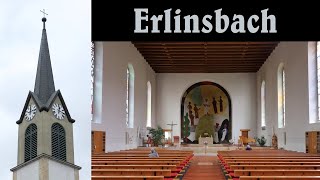 CH  ERLINSBACH SO Pfarrkirche St Nikolaus  Vollgeläut [upl. by Ytsirhk]