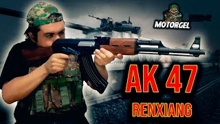 AK47  RX de hidrogel Premium  Review unboxing prueba Gel blasters [upl. by Faxun]