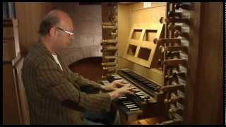 FrançoisHenri Houbart au Grand orgue Aubertin de SaintMarceau dOrléans [upl. by Slerahc]