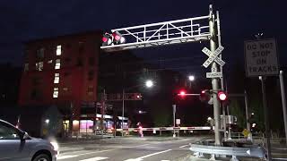 Trimet 325 East Century Blvd RR Crossing Hillsboro OR [upl. by Comfort]