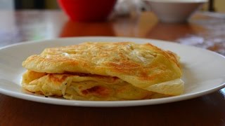 Malaysian Flat Bread  Roti Canai  Full Recipe HD [upl. by Bannasch]