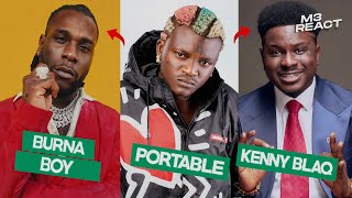 ❗WAHALA❗PORTABLE vs DJ CHICKEN fight BBNAIJA Dream BURNA BOY Fall From Stage [upl. by Nonah4]