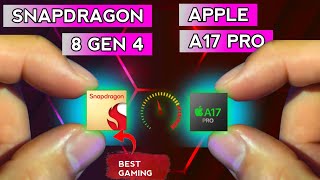 Qualcomm Snapdragon 8 Gen 4 vs Apple A17 Pro Performance amp Benchmark Comparison [upl. by Victorine]