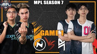 NXP vs BLCK GAME 1  MPL PH Season 7 Week 3 Day 3 [upl. by Archle43]