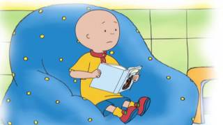 Caillou S04 E11  Caillou the Librarian  Caillou the Bookworm  Caillou the Storyteller [upl. by Cerracchio]