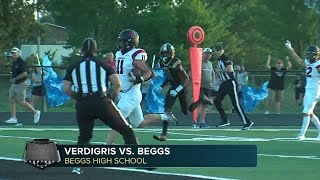 Friday Night Live Week 3 Verdigris dominates Beggs in Game of the Week [upl. by Labanna]