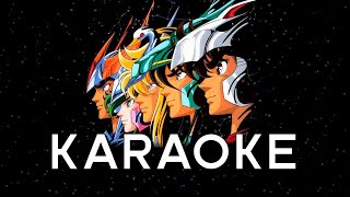 LOS GUARDIANES DEL UNIVERSO  LOS CABALLEROS DEL ZODIACO KARAOKE [upl. by Griff]