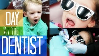 DAY AT THE DENTIST  PIZZA WITH EVELYNN  Somers In Alaska Vlogs [upl. by Ahsekan]