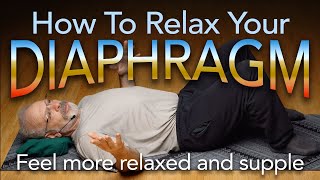 How To Relax Your Diaphragm  How easy can the exhale be  Somatics for Protruding Belly [upl. by Raseda]