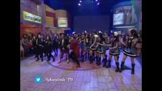 YKS Soimah feat JKT48 Ngamen 5 19042014 Yuk Keep Smile Trans TV [upl. by Blalock]