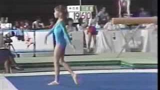 Svetlana Boginskaya  1985 Junior Cup  FX 2 [upl. by Dodie]