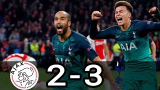 Ajax vs Tottenham 23 ESPN Relato Miguel Simón UCL 2019 [upl. by Illona210]