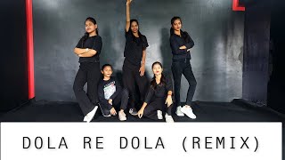 Dola re Dola re remix dancecover dancevideo Nisha Dance Academy [upl. by Esetal]