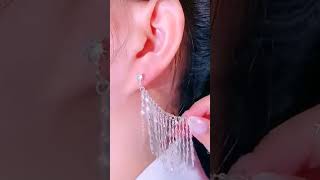 Earrings style😱👌earring ytshorts youtube trending [upl. by Annahaj752]