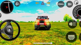 Thar 4X4 red colour gaming video KRD YG GAMER enjoy video 🎮👀 [upl. by Naynek]