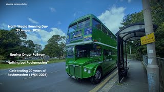 2508 North Weald Station Celebrating 70 years of Routemaster 19542024 [upl. by Natloz869]