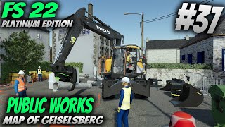 New map Geiselberg 👷🏽Publicwork 👷🏽 Farming Simulator 2022 [upl. by Weight88]