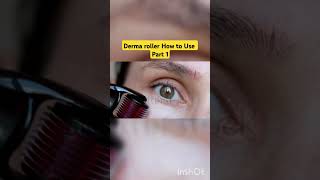 Derma Roller How to Use Part 1pharmacist dermaroller pharmacy skincare [upl. by Florinda815]