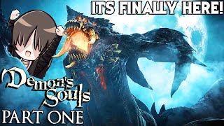 ITS FINALLY HERE Character Creator And THE FIRST Boss Demons Souls Gameplay PART 1 [upl. by Htilil728]