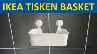 Ikea Tisken basket  No drilling [upl. by Neelyam950]