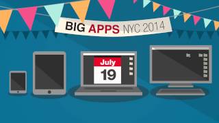 NYC BigApps Block Party  July 19th 2014 [upl. by Warner]