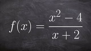 Learn to identify if the discontinuity is a hole or asymptote [upl. by Chadbourne]