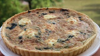 RECETTE RAPIDE ET FACILE DE QUICHE أسهل و اسرع وألذ وصفة للكيش EASY QUICHE RECIPE [upl. by Lati399]