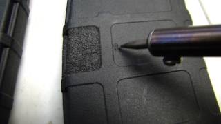 How to stipple pmag and battle mags magazines like a pro [upl. by Eittam]