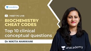 Biochemistry Cheat Codes Through Top 10 Clinical Conceptual Questions Part 2  Dr Nikita [upl. by Anwad470]