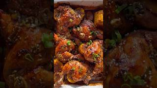 Teriyaki Chicken  دجاج بصوص الترياكي recipe food وصفات طبخ chicken دجاج asianfood [upl. by Annauqal518]