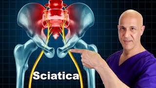 Relieve Sciatica Low Back Pain amp PInched Nerve  Dr Mandell [upl. by Studnia]