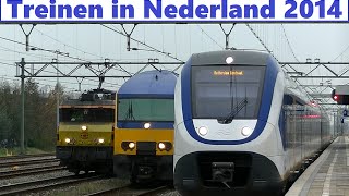 Treinen in Nederland 2014  Trains in the Netherlands 2014 [upl. by Freemon]