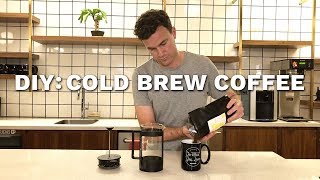 Cold Brew Coffee  DIY How to Make Cold Brew Coffee [upl. by Mella]