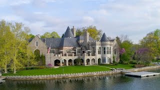 4995m Luxury Lakefront Castle For Sale Kansas City Missouri USA Sothebys International Realty [upl. by Avehs]