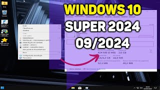 ✨🌟 WINDOWS 10 SUPER 2024 🌟✨AIO ULTRA OTIMIZADONOVA ATUALIZAÇÃO 092024 [upl. by Avid676]