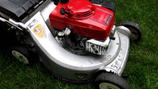 HONDA HR214 mower with electric start demo for sale on North Jersey CL [upl. by Nonaihr]