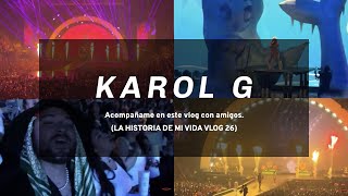 KAROL G LIVE CONCIERTO 2024 LA HISTORIA DE MI VIDA VLOG 26 4K EMBARAZO KAROL G [upl. by Ehc]