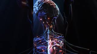 How Your Brain Controls Your Body Nerve Impulses Explained shorts 3danimation nervoussystem [upl. by Euqinoj]