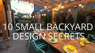 Small Landscape Design Ideas 10 Secrets [upl. by Yenmor134]