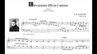 GB Martini 17061784 Elevazione II in f minor [upl. by Seys]