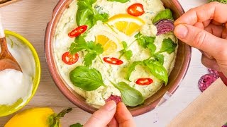 cool lemon amp herb dip [upl. by Chloris]