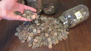 A Simple 002 Solution for Sorting Copper and Zinc Pennies Found Metal Detecting [upl. by Martens]